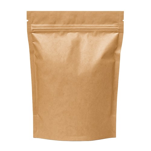 Doypack ECO Kraft 2000 ml bez okienka z zamknięciem ZIP Easy Tear