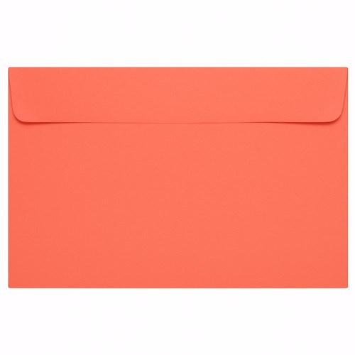 Koperty C6 HK Koralowe Czerwone 120g 10 sztuk - Eleganckie Koperty