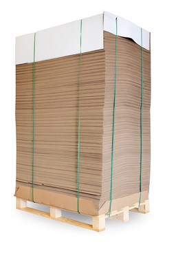 Karton wykrojnikowy 180x120x60 mm (zew) F427 z wkładką Paleta 4350szt.