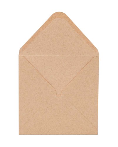 Kwadratowe koperty K4 Recyklingowo-Brązowe 120g/m² 50 sztuk