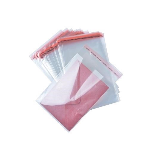 Woreczki foliowe z taśmą 80x180mm - 100szt PP 25u