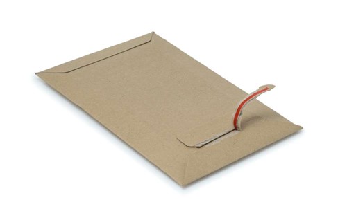 Koperty tekturowe 175x250mm 450g / Brązowa/ B5