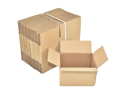 Pakiet kartonów klapowych 130x100x80mm, 100 sztuk