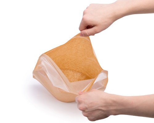 Opakowania doypack JAPAN KRAFT 3000ml z dużym okienkiem, 25szt do żywności
