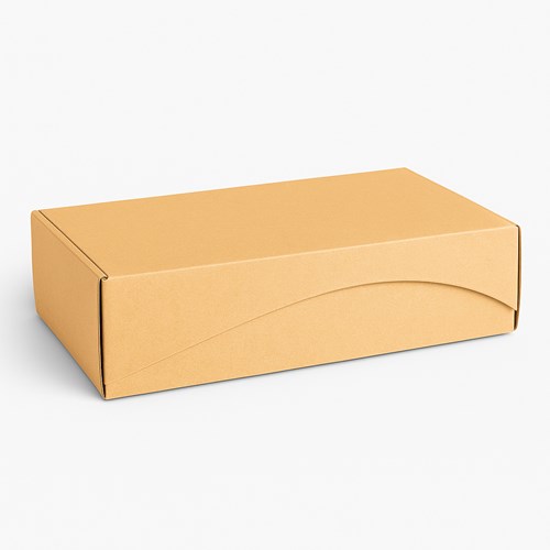 Pudełko karbowane na 2 wina 340x180x90mm – karton prezentowy