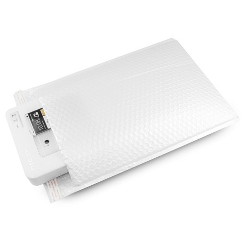 Koperta Metaliczna 260x360mm Biała Perłowa