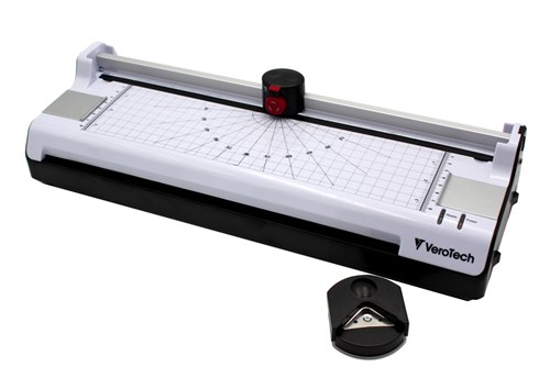 Laminator A3 Verotech z trymerem Biały