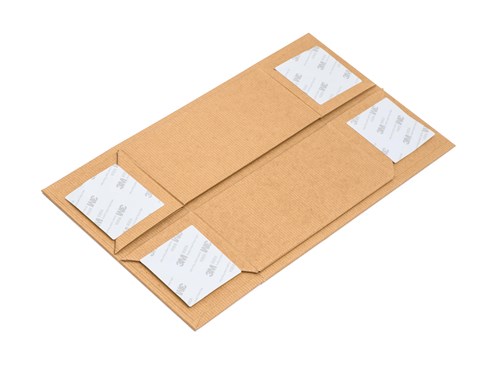 Pudełko Magnetyczne Kraft 200x200x90mm Pudełko Prezentowe Ozdobne