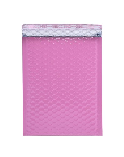 Koperta Bąbelkowa Metaliczna 150x215mm Różowa - Pakowanie Premium