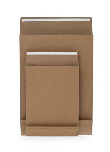 Koperty kartonowe 230x320x60mm Brązowe 220g 10szt