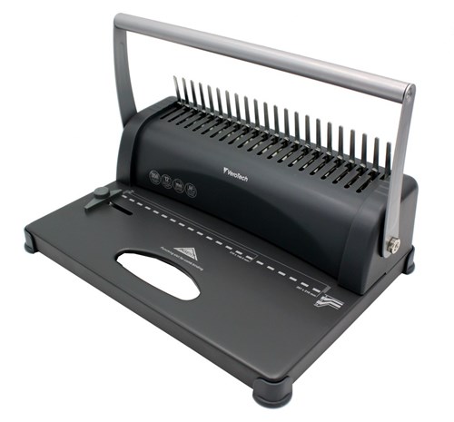 Bindownica VEROTECH do 350 kartek Format A4 czarna