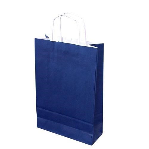 Torebki Papierowe Ozdobne Granatowe