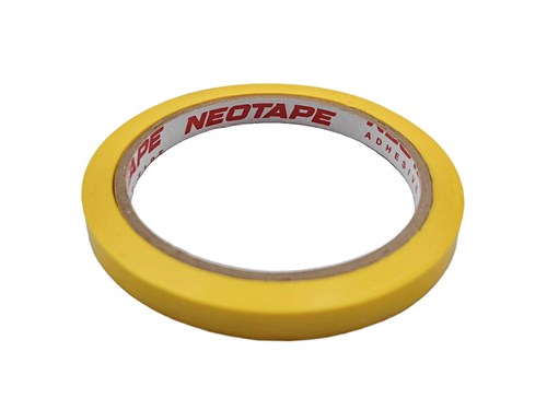 Taśma do zaklejania woreczków NEOTAPE  9mm/60m ŻÓŁTA
