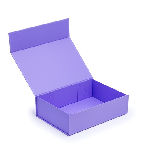 Pudełko Magnetyczne Fioletowe 350x250x100 Pudełko Na Magnes Prezentowe