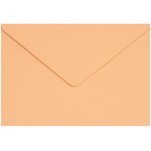 Koperty C5 Brzoskwiniowe Peach 120g 10 sztuk - Na Zaproszenia