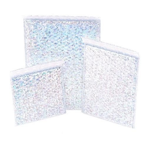 Koperta Metaliczna 165x165mm Hologramiczna Srebrna