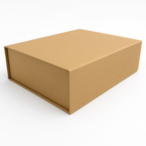 Pudełko magnetyczne 350x250x100mm ?kraft Prążek