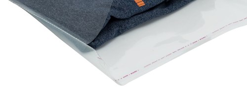 Woreczki celofanowe z klejem 4x7+2,5cm 100szt