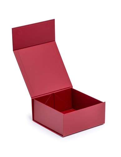 Pudełko Magnetyczne Bordowe 200x200x90mm Pudełko Na Magnes Ozdobne