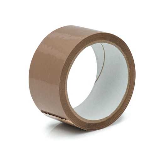 Taśma do klejenia kartonu Akryl BRĄZOWA 48mm/60m