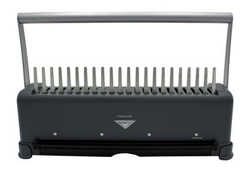 Bindownica VEROTECH do 350 kartek Format A4 czarna