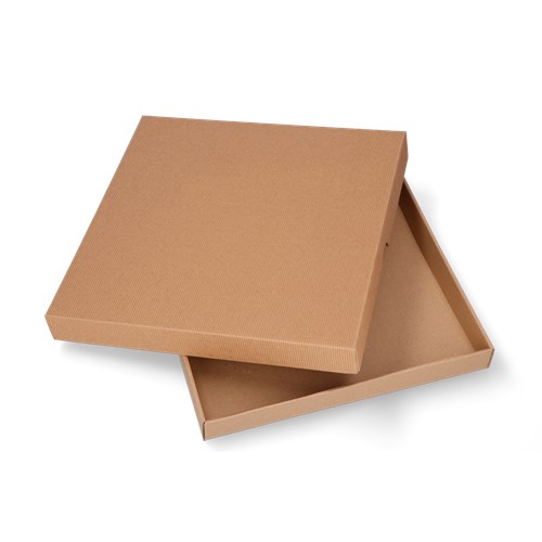 Pudełko karbowane wieczkowe 320x315x36mm