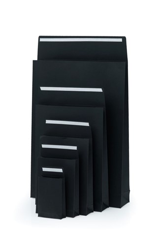 Koperta kartonowa 80x120x30mm Czarna 220g 10szt