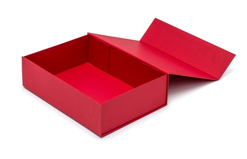 Pudełko Magnetyczne Czerwone 350x250x100mm Pudełko Ozdobne Na Prezent