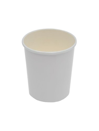 Kubek papier biały 210ml 50szt sup