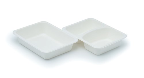 Pojemnik do zgrzewu 227x178x50mm 2-komorowy