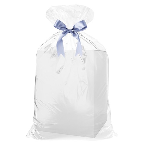 Przeźroczysta torebka foliowa LD 60x140cm (50 sztuk)