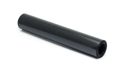 Folia stretch czarna beztubowa 50cm / 1,5 kg netto