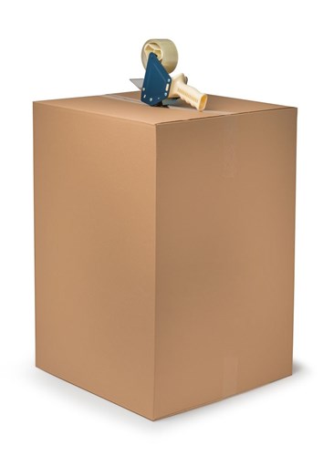 Karton klapowy transportowy wysoki 600x600x1200mm 3w C500