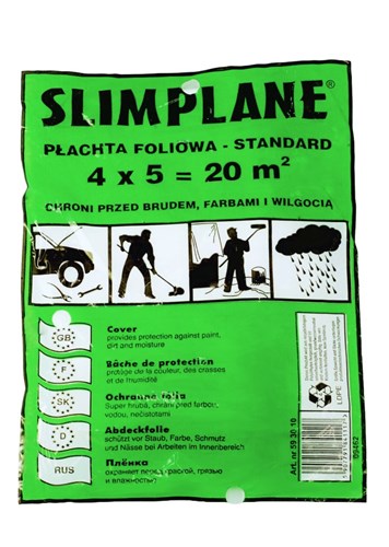 Folia Ochronna Malarska Standard HDPE 4x5m