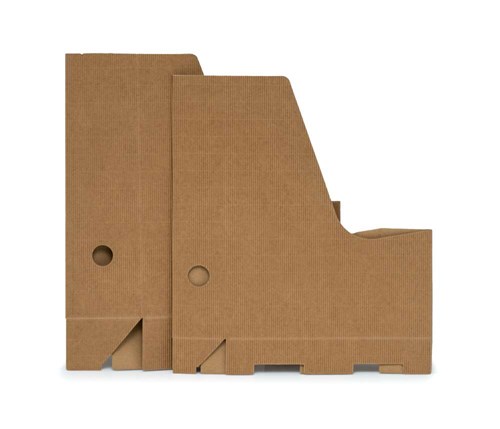 Karbowany pojemnik na dokumenty A4 / szer. 60mm