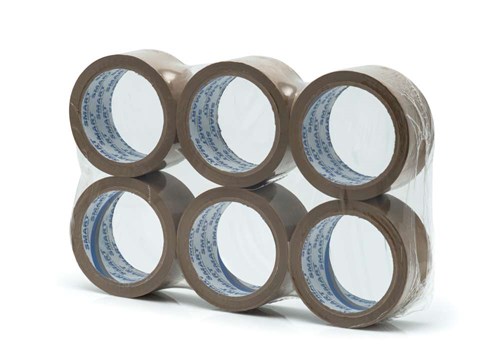 Taśma Kauczukowa Naturalna Solvent Brąz 132m