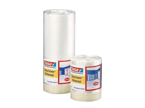 Folia Maskująca z taśmą Tesa Professional 0,55/33m