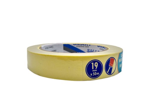 Taśma papierowa maskująca / malarska SMART 19mm/50m