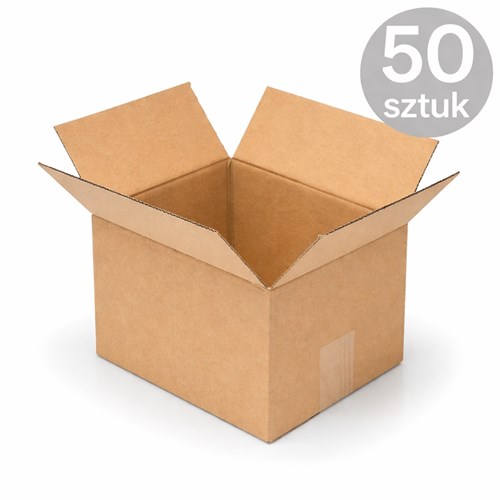 karton klapowy brązowy 300x250x190 mm 50 sztuk