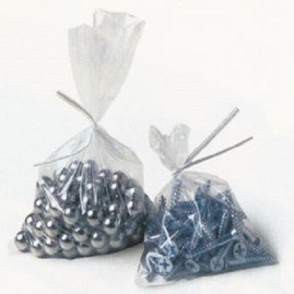 Zestaw 100 sztuk wytrzymałych torebek foliowych LDPE 25×40 cm o grubości 40 mikronów