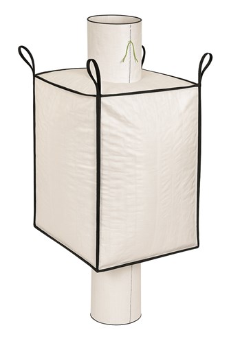 Kontenerowy Big-Bag 90x90x180 cm z lejami do napełniania i opróżniania – Neopak