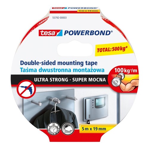 Taśma montażowa POWERBOND super mocna 19mm/5m