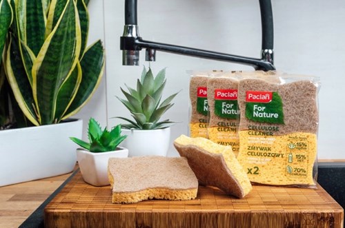  Paclan ECO – zmywak z włókien agawy i celulozy, biodegradowalny, 2 sztuki