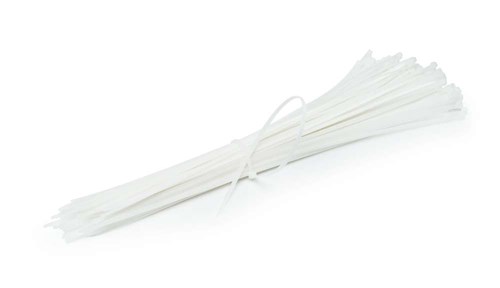 Opaska Zaciskowa 370/3,6mm Biała 100szt