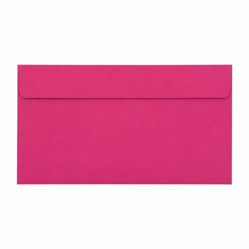 Koperty Ozdobne DL HK Różowe Ciemne 120g 50 sztuk - Na Zaproszenia