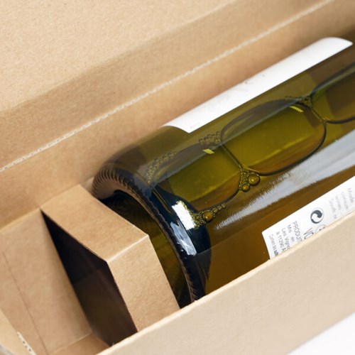 Karton na butelkę z regulacją 385x96x102mm