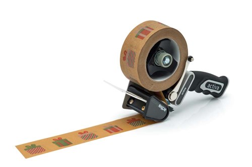 Taśma Świąteczna Papierowa Prezenty 48mm/54m