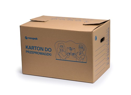 pudełko przeprowadzkowe, karton C500, karton fala BC, karton automatyczny, pakiet 10 sztuk