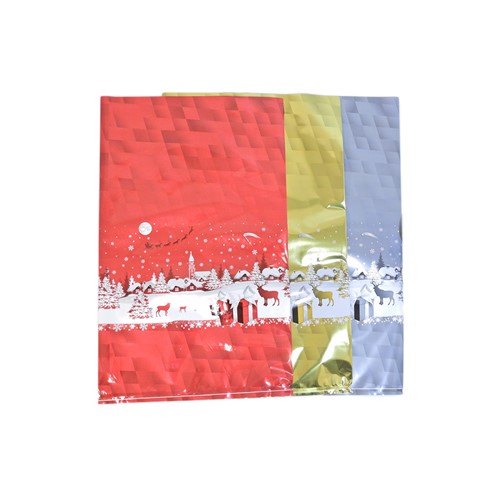 Woreczki foliowe świąteczne 32x54cm MIX 5szt