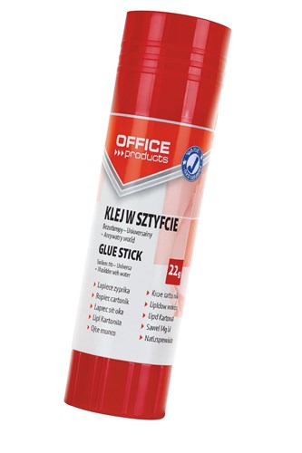 Office Product PVA Klej w sztyfcie 22 g – klej szkolny na plastykę
